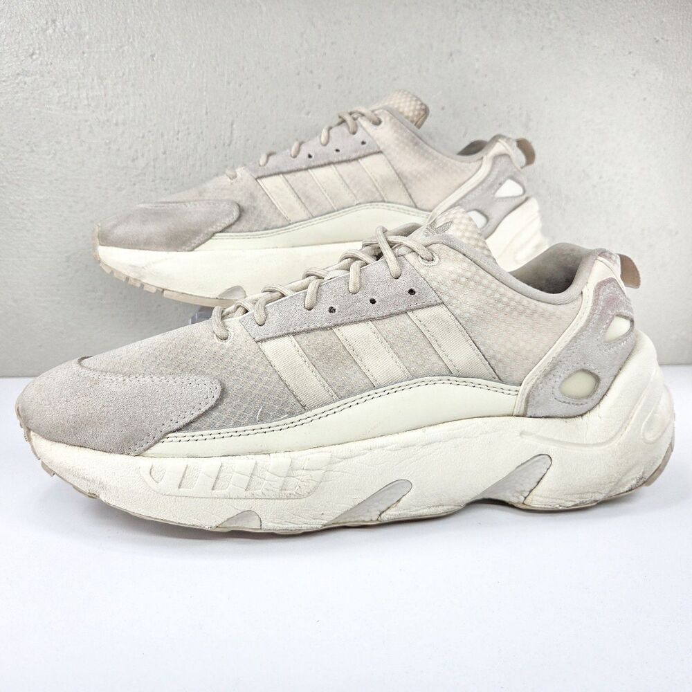 adidas ZX 22 Boost Cream White Chunky Sneakers Men’s Size 11 GY6697